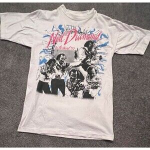 Neil Diamond T Shirt “In The Round Tour 92” Madison Sq Garden Size L